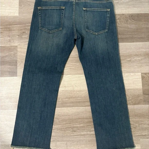 Nili Lotan Walker boyfriend Blue Denim Jeans